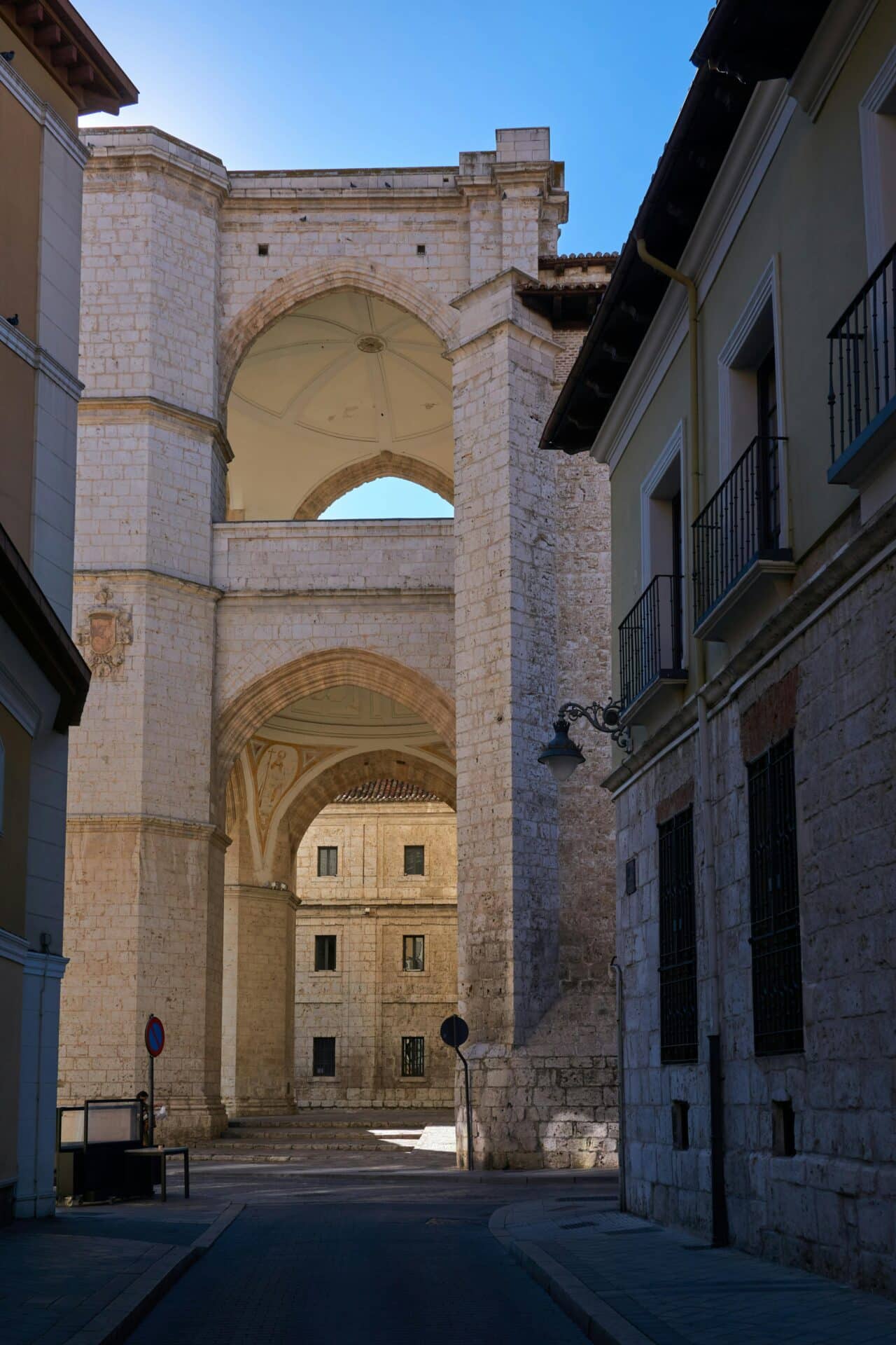 Arches of the Valladolid Cathedral, Spain