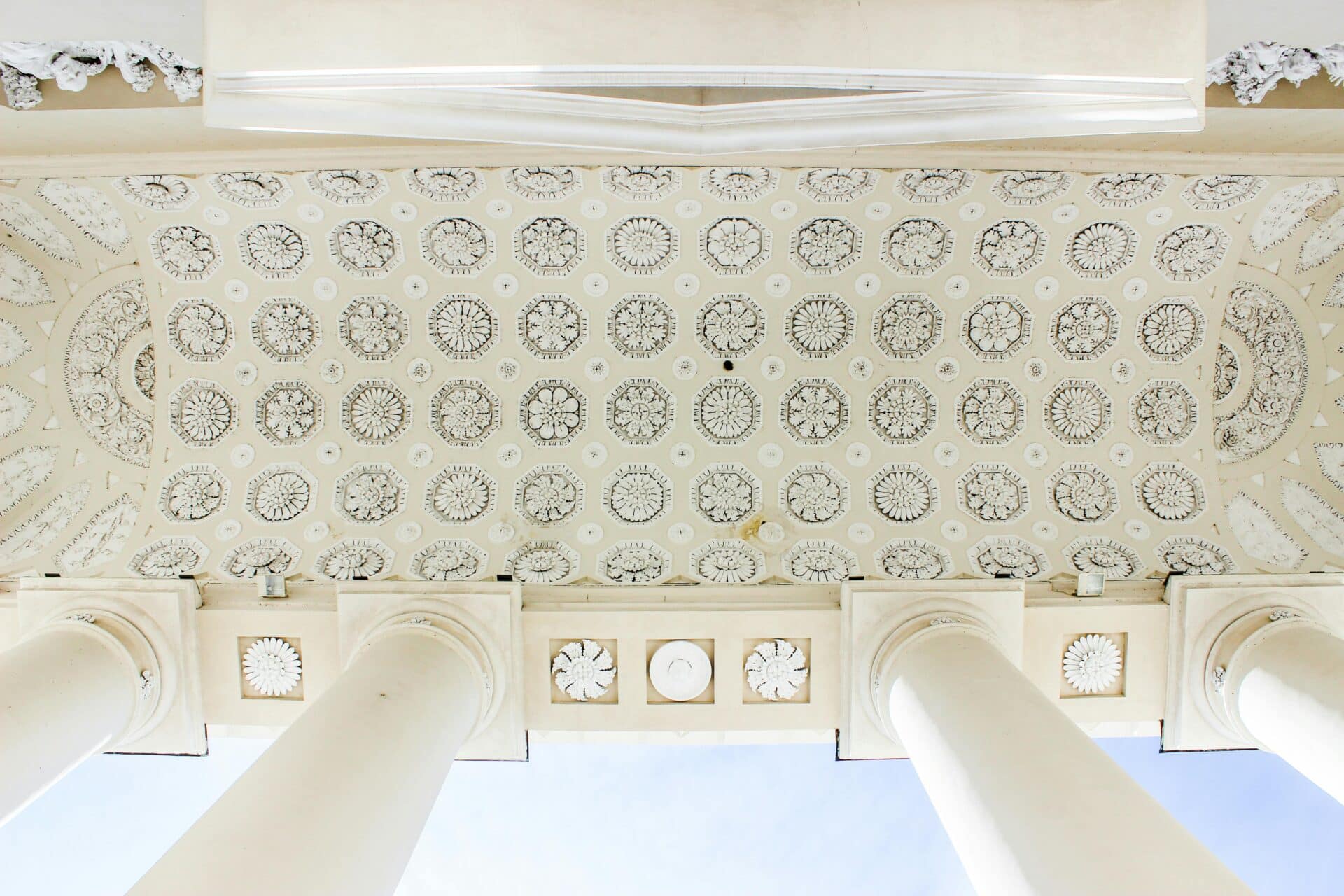 Coffered Ceiling of the Vilnius Cathedral