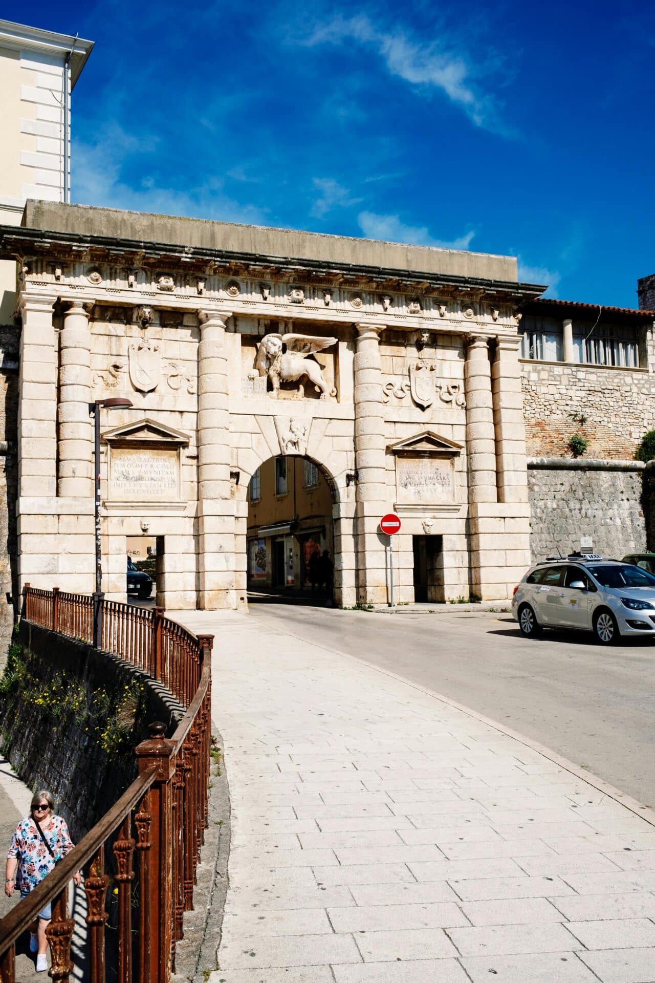 The Land Gate in Zadar, Croatia